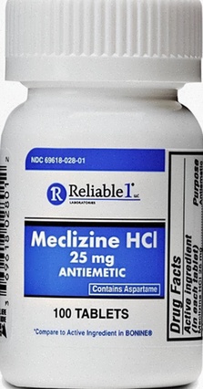 Acheter Meclizine pas cher en ligne